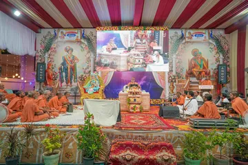 Panchdinatmak Satsang Gyanyagna - Shree Swaminarayan Mandir, Bhaktinagar - Zanzmer