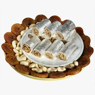 Kaju-Anjeer Roll