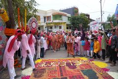 Vadtal Padyatra & Samaiyu - Divya Murti Pratishtha, Divyabaug Nadiad