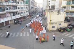 Padyatra (Murtibaug to Rampura) - Saptahparayan Gyanyagn - Murtibaug Surat (2025)