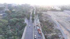 Karelibaug to kalalidham -  Padyatra Kalalidham March 2025