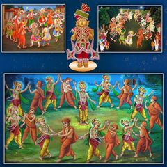 Ras Rame Chhe Sahu Sathma - Rasotsav Lila